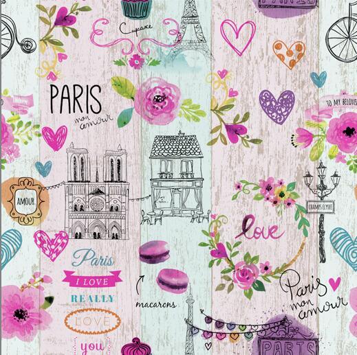 PVC Wallpaper Vinyl Children Wall Paper High Quality for Home Decor