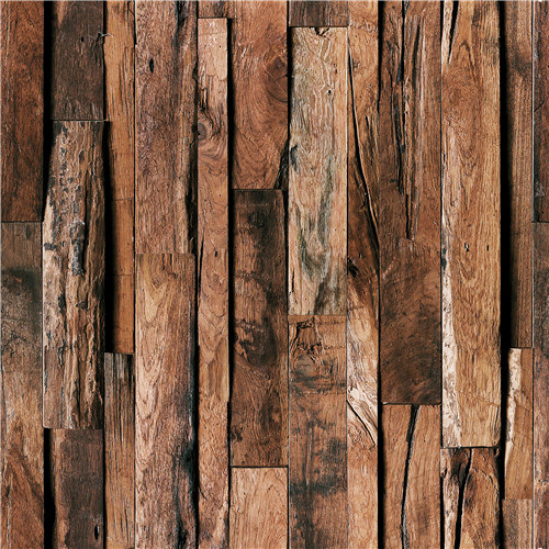 2021 New Design PVC Wallpaper Wooden Design