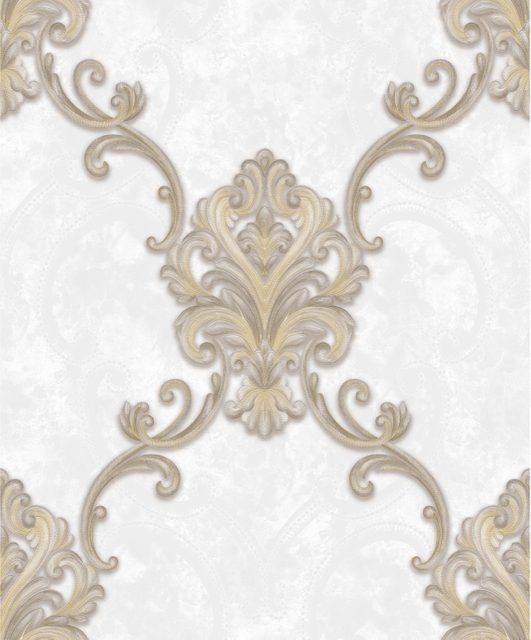 New Luxury Embossing Italy Design High Quality PVC Wallpaper