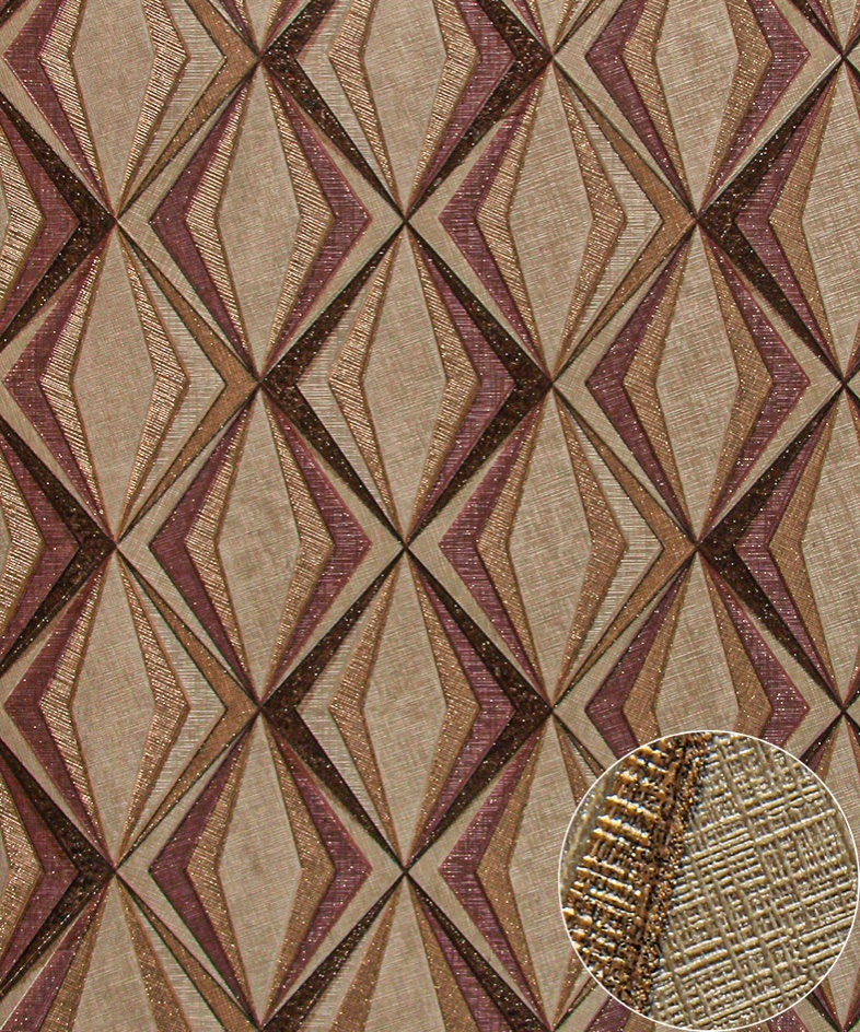PVC Vinyl Wallpaper Modern 3D Design Waterproof Wallpaper for Home Decoration