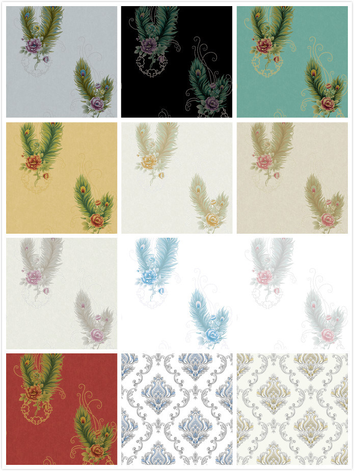 Waterproof Wallpaper 3D Wall Paper for Living Room