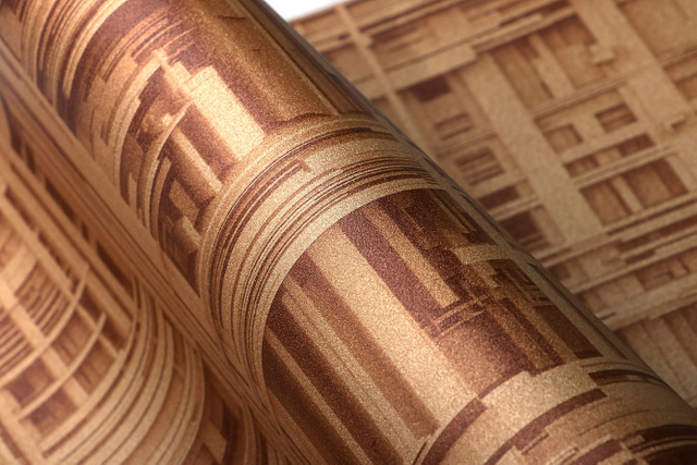 New PVC High Quality Wallpaper Modern 3D Design