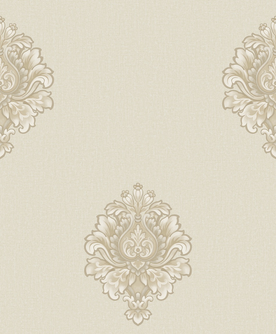 1.06 PVC Big Size Damask Design High Quality Wallpaper Home Decoration