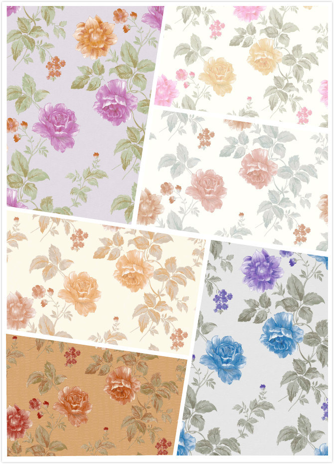 Non Woven Wallpaper Hot Selling Wall Paper for Home Decoration