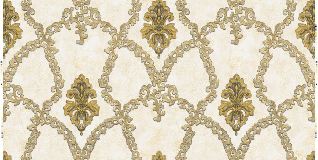 PVC Vinyl Wallpaper Hot Selling Wall Paper for Living Room