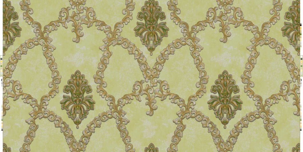 PVC Vinyl Wallpaper Hot Selling Wall Paper for Living Room