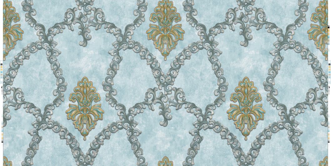 PVC Vinyl Wallpaper Hot Selling Wall Paper for Living Room