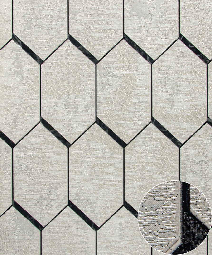 Vinyl PVC Wallpaper Modern 3D Design Waterproof Wallpaper for Home Decor