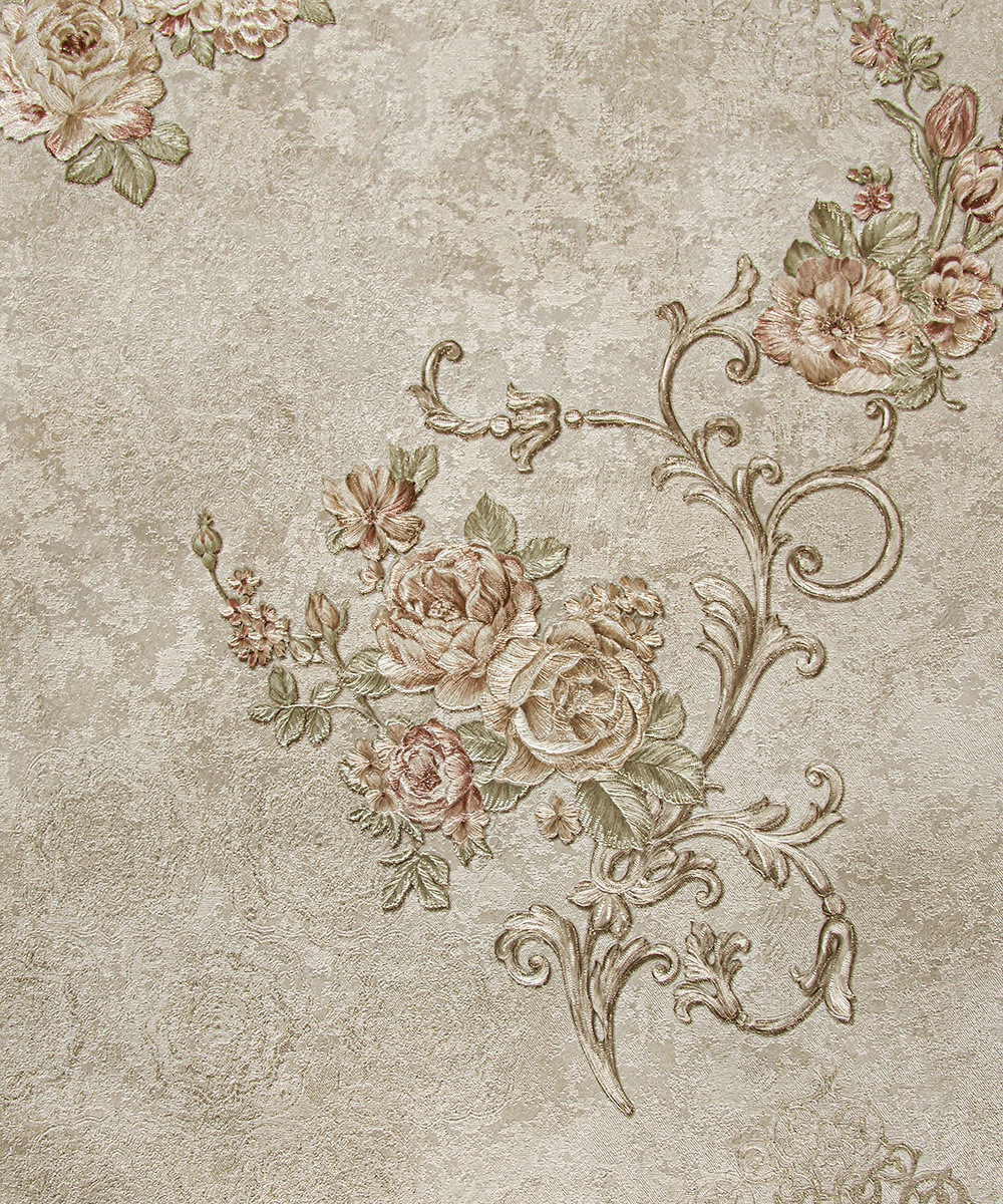 Vinyl Luxury PVC Wall Paper Modern 3D Design Waterproof Wall Paper for Home Decoration