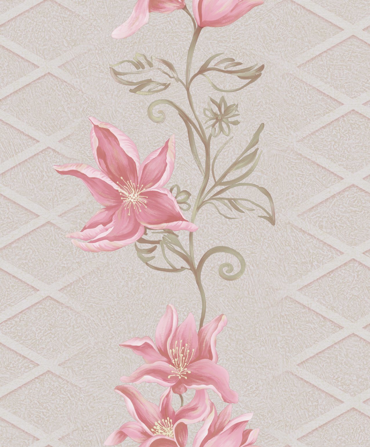PVC Vinyl Wallpaper Factory Price 3D Wall Paper for Home Decor