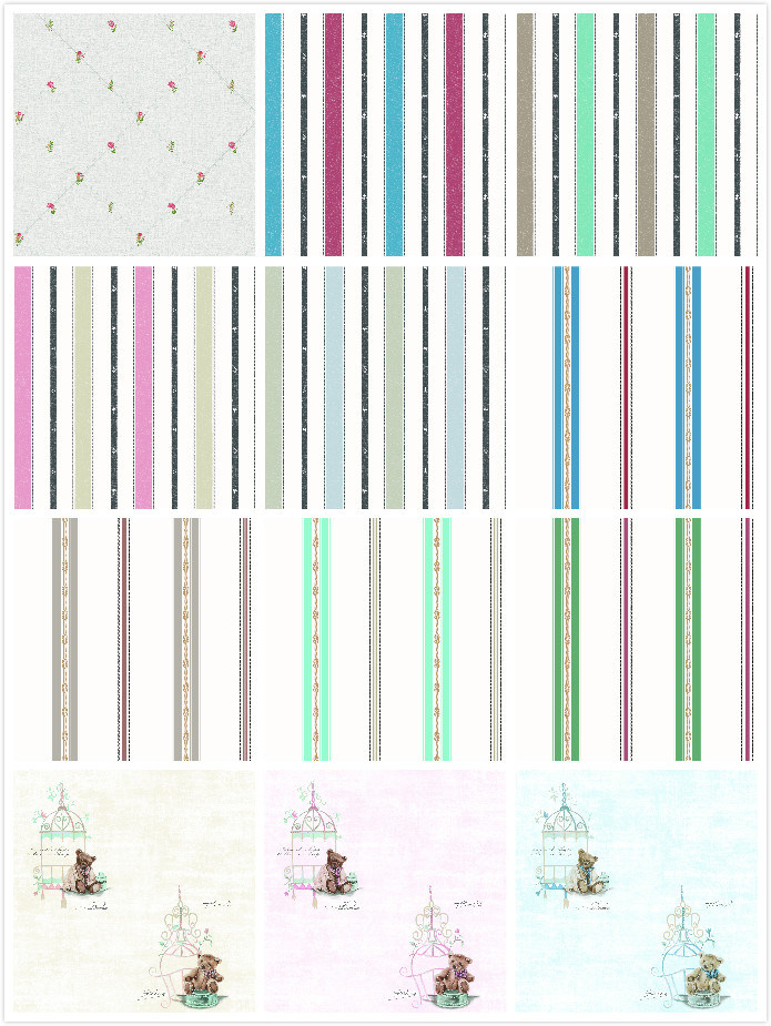 High Quality Wallpaper for Children Non Woven Wall Paper