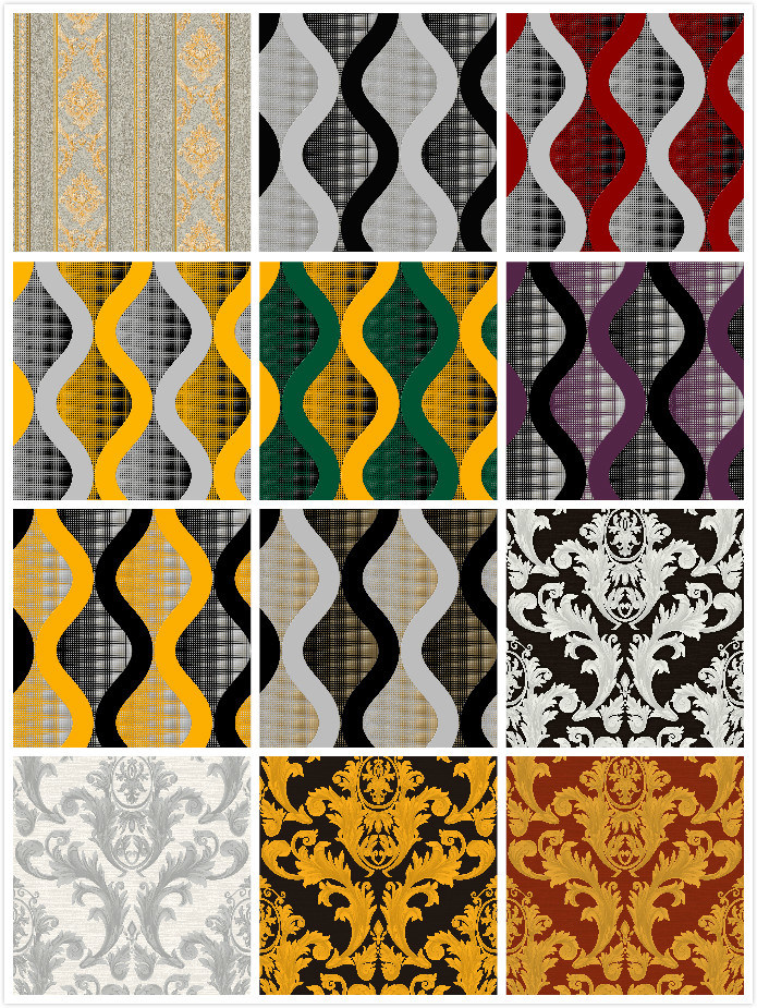 High Quality PVC Wallpaper Vinyl 3D Wall Paper for Home Decoration