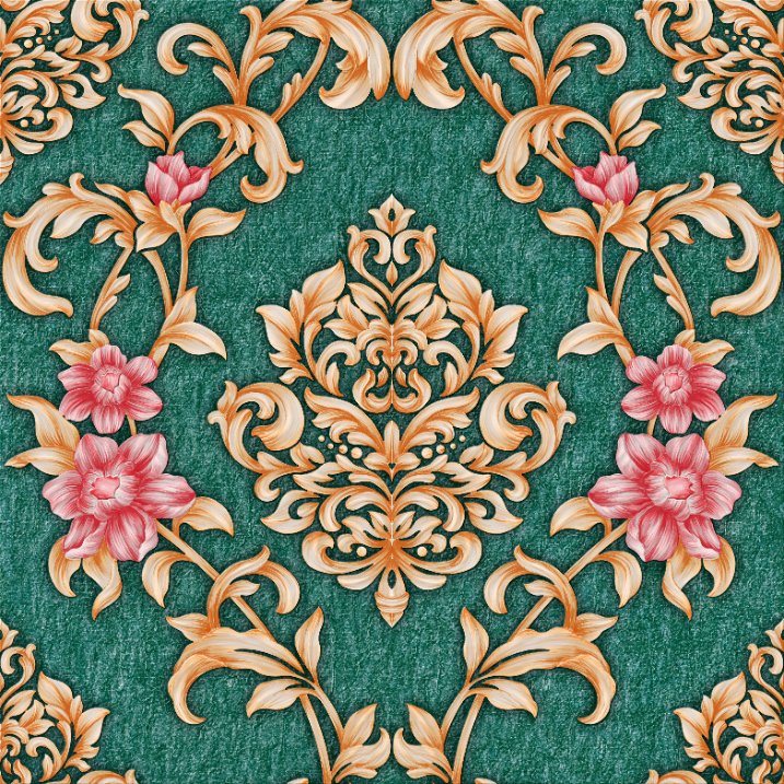 High Quality PVC Vinyl Wallpaper Factory Price Wall Paper