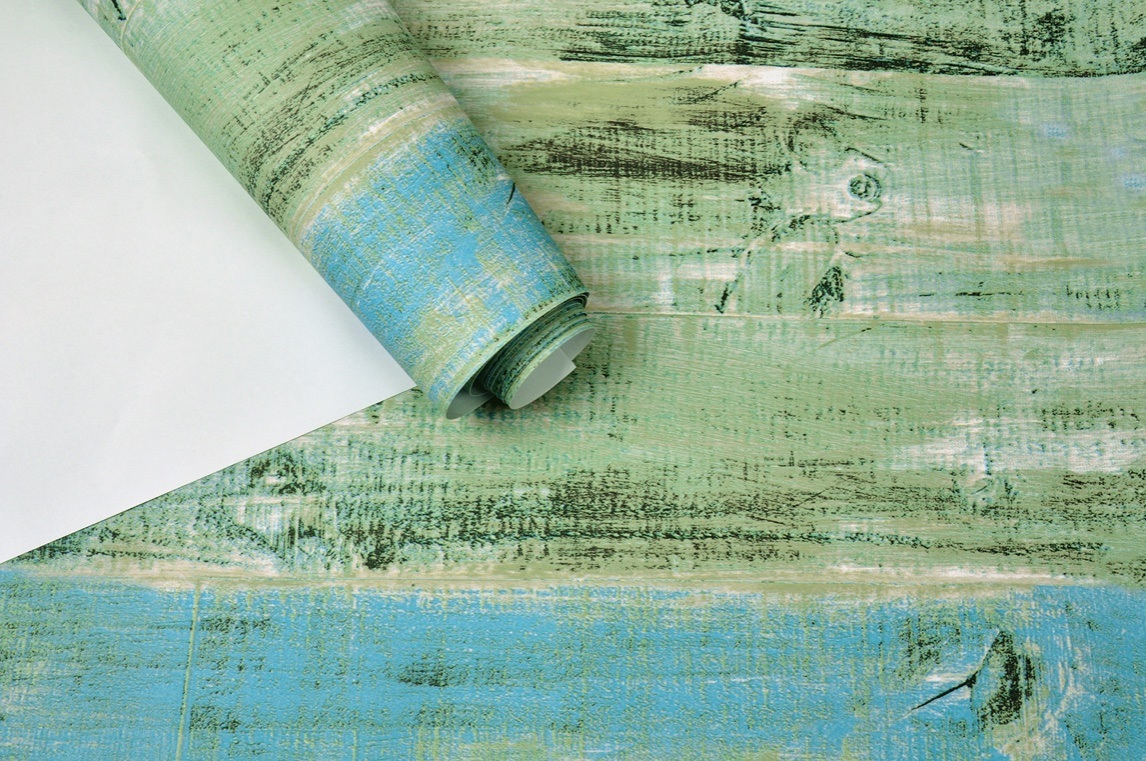 New PVC High Quality Wallpaper Modern Luxury Wooden Design