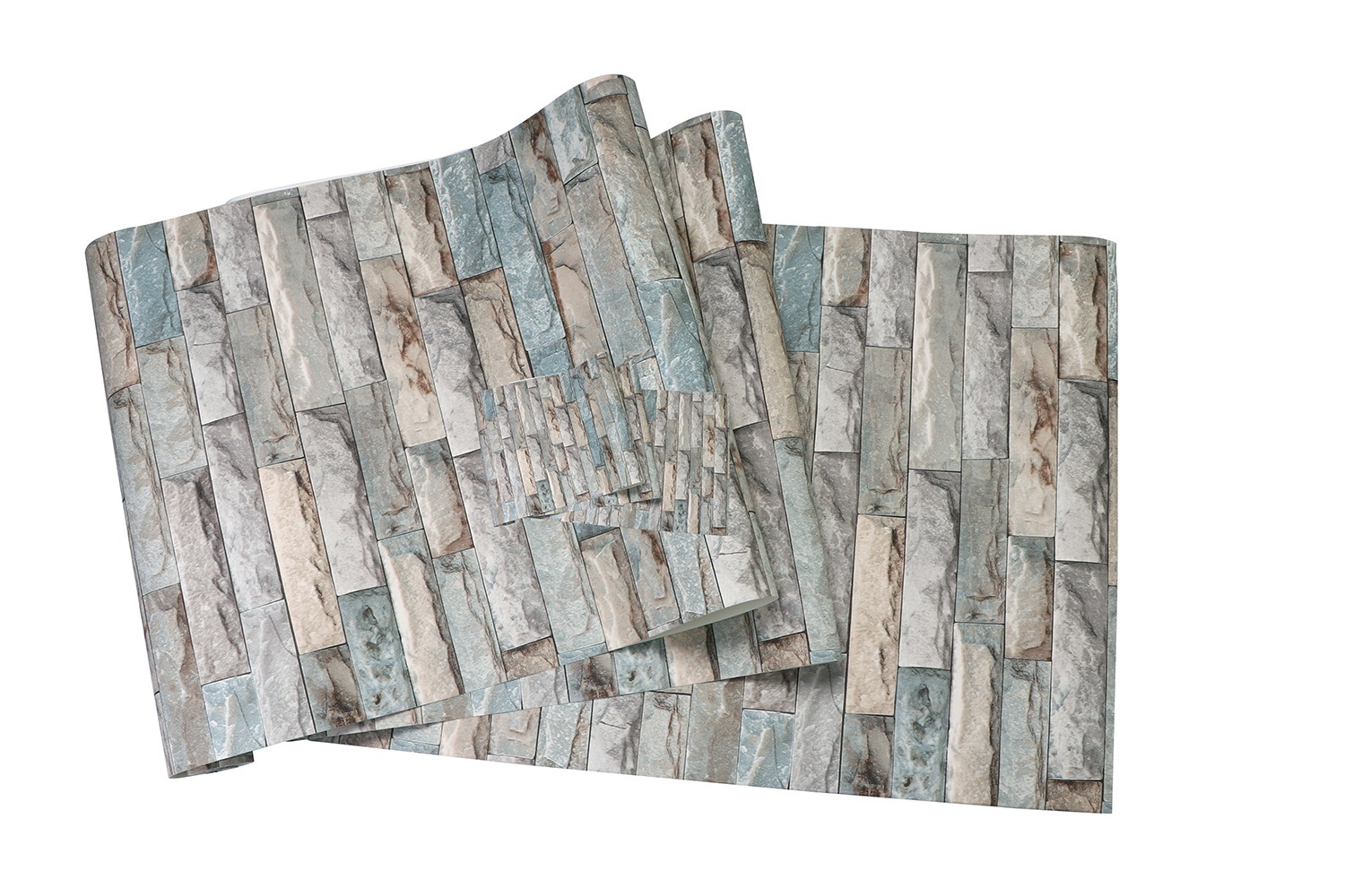 New PVC High Quality Wallpaper Modern Luxury Cultural Stone Design