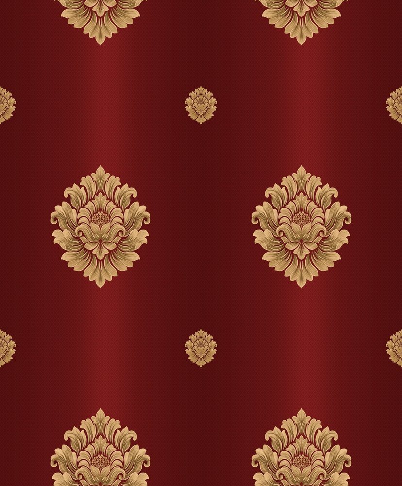 PVC Vinyl Damask Wallpaper High Quality Wall Paper for Home Decor