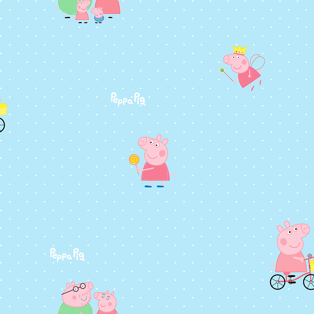 New PVC High Quality Wallpaper Kids Pig Design