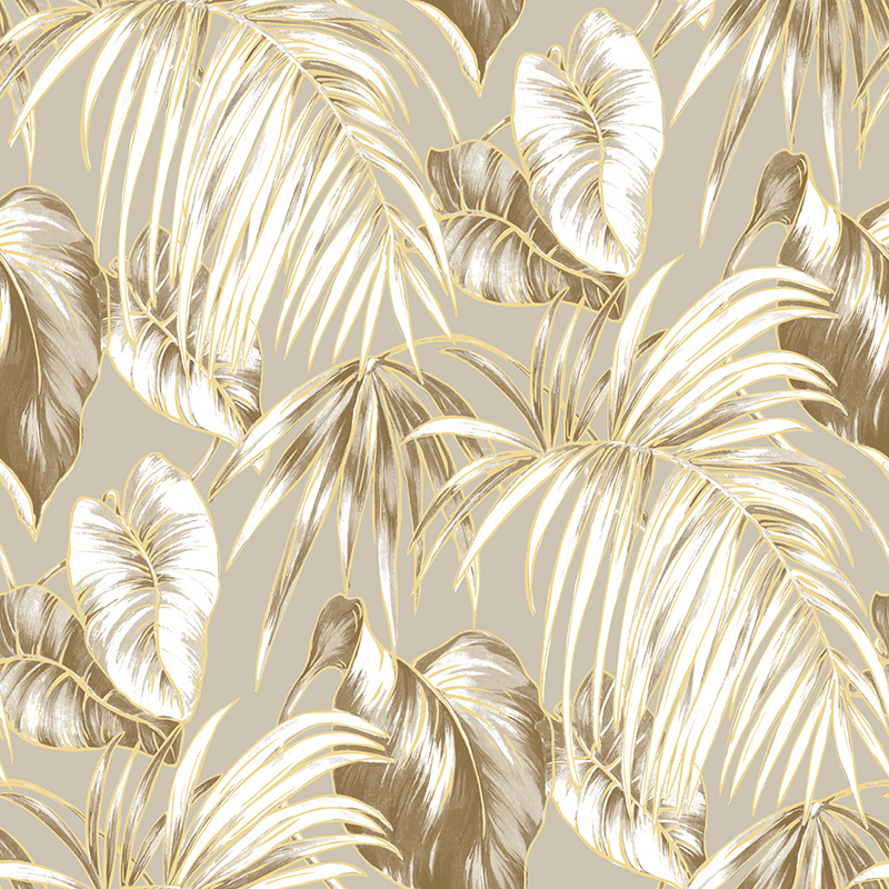 New PVC High Quality Wallpaper Modern Southeast Asia Style