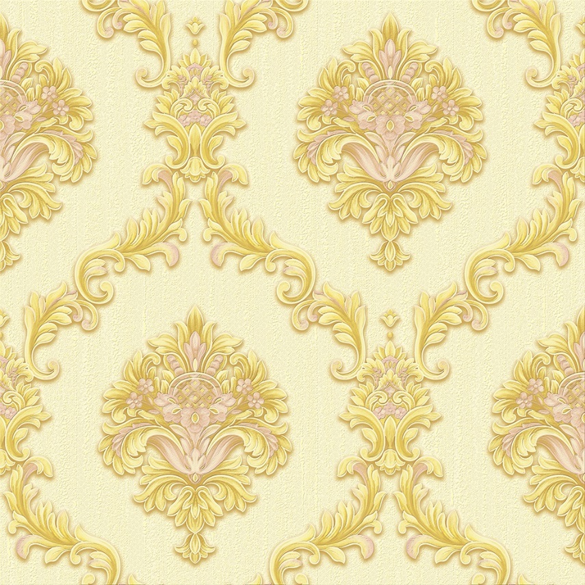 New PVC High Quality Wallpaper Deep Embossing Luxury Design
