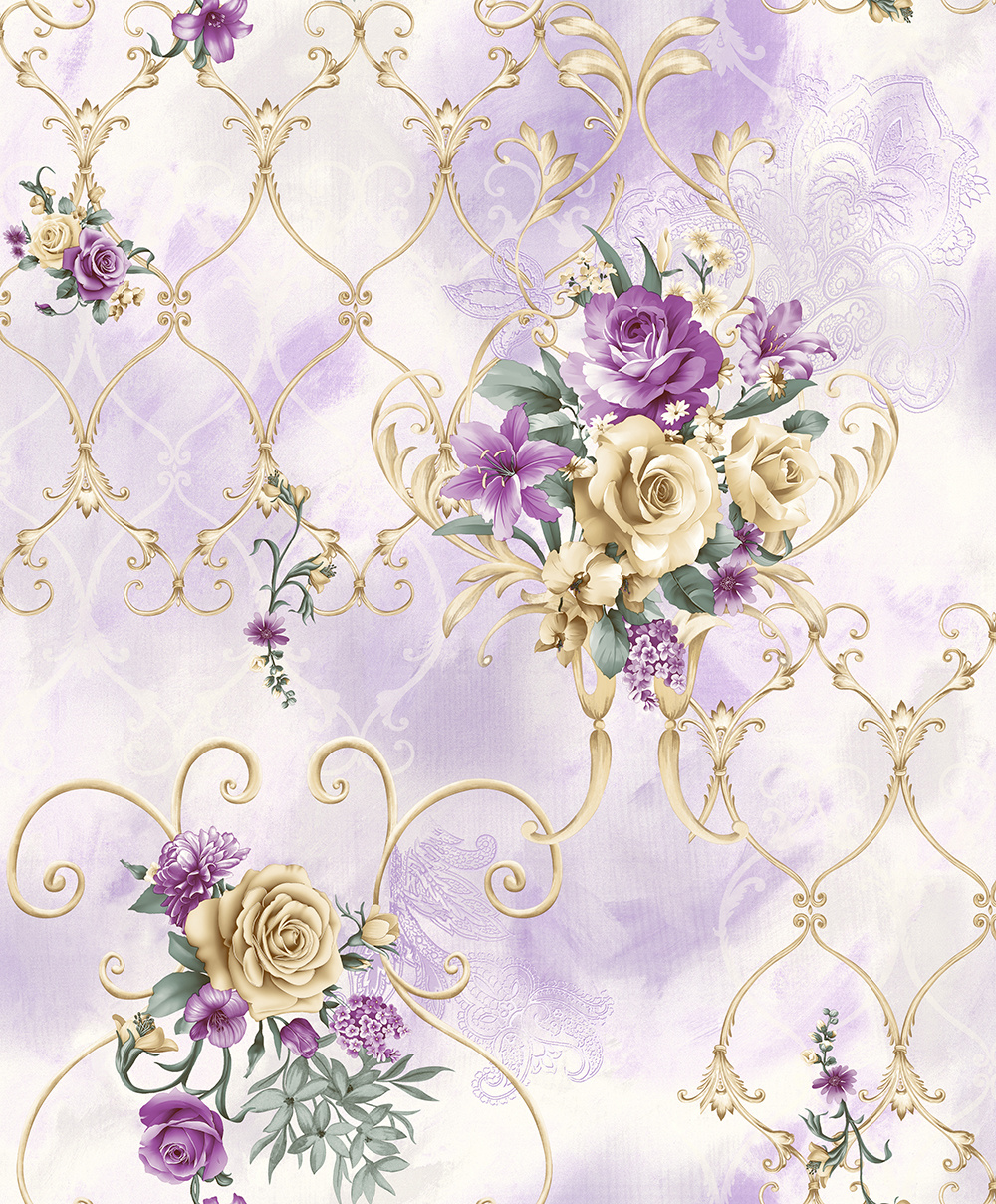 PVC Modern Wallpaper Factory Price 3D Design Waterproof Vinyl Luxury Wallpaper for Home Decoration