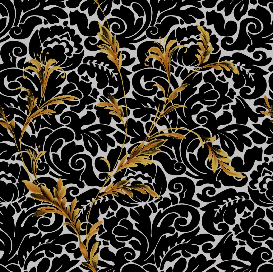 Vinyl PVC Wall Paper Factory Price 3D Waterproof Luxury Modern Wallpaper for Home Decor