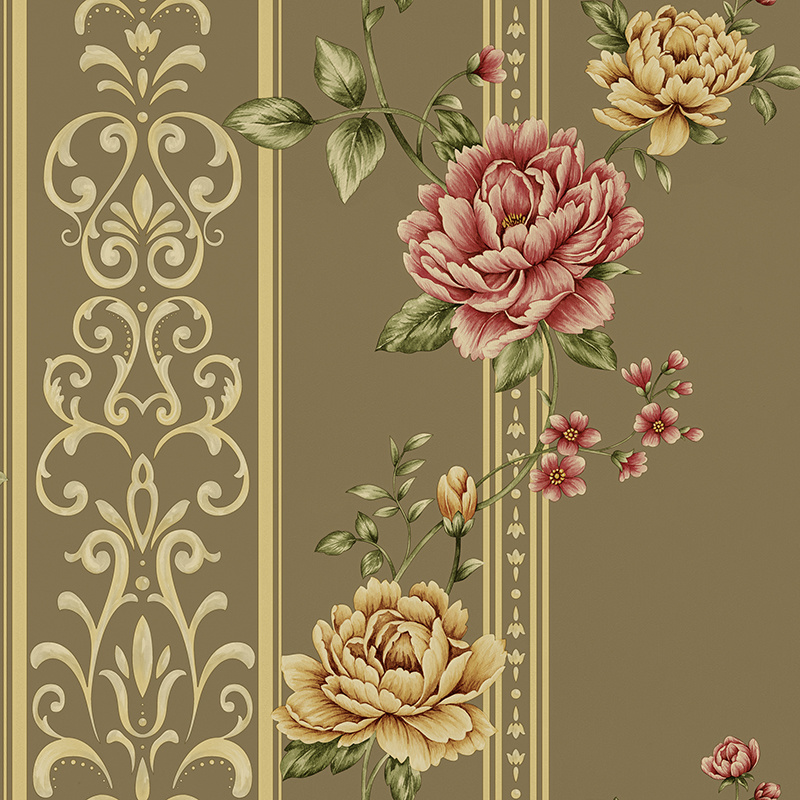 Factory Price PVC Wall Paper Waterproof Vinyl Modern Design Luxury Wallpaper for Home Decoration