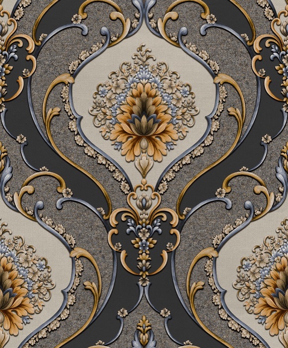 PVC Modern Wallpaper Factory Price 3D Design Waterproof Vinyl Luxury Wall Paper for Home Decoration