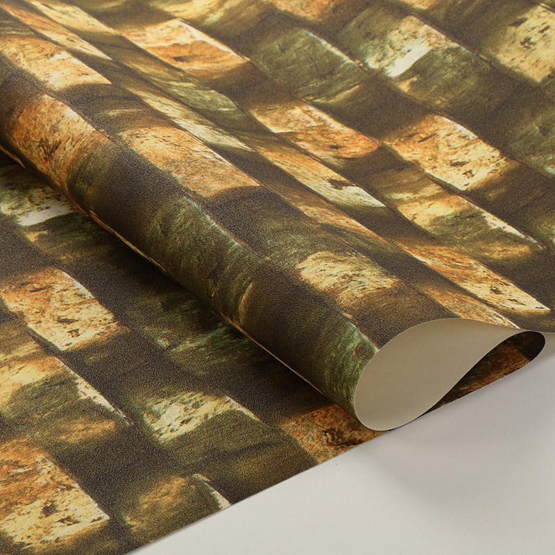 PVC Vinyl Wallpaper Modern 3D Wall Paper for Home Decoration