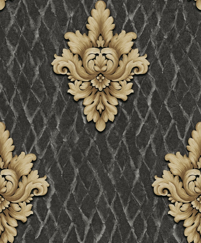 PVC Wall Paper Modern 3D Design Vinyl Luxury Waterproof Wallpaper for Home Decoration