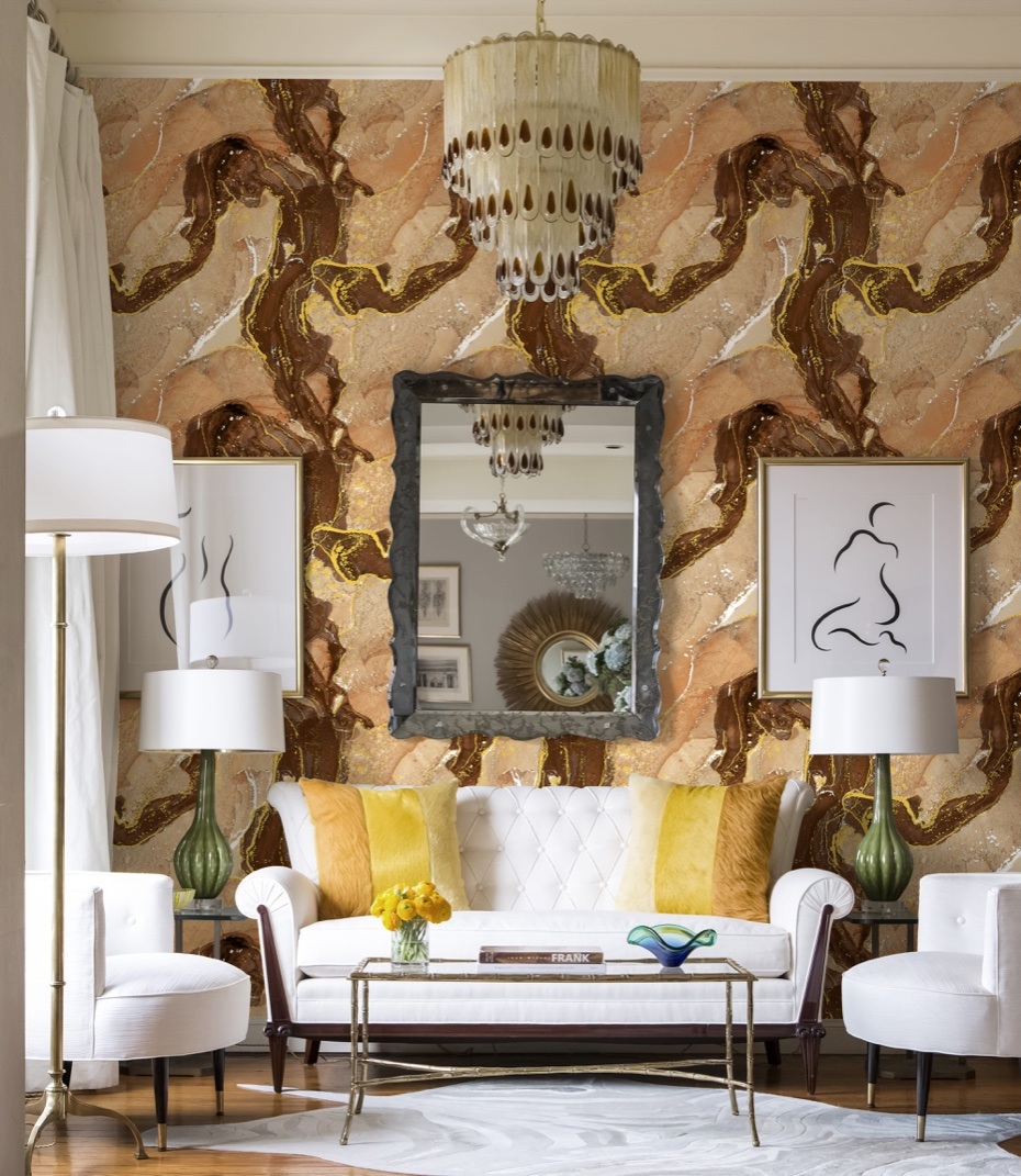 New Modern Classic PVC Decoration High Quality Wallpaper