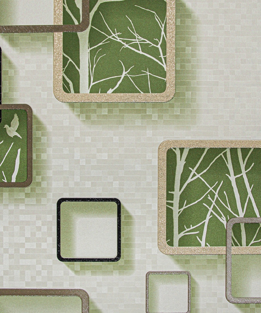 Vinyl Wall Paper Modern 3D Design PVC Waterproof Luxury Wallpaper for Home Decoration