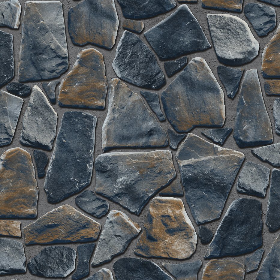 PVC Vinyl Wallpaper Modern Stone 3D Wall Paper