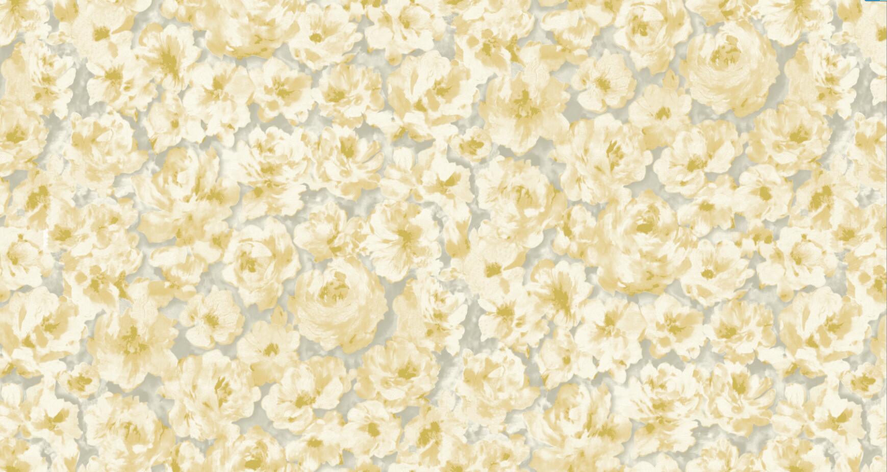 1.06 PVC Flower Design High Quality PVC Wallpaper Covering