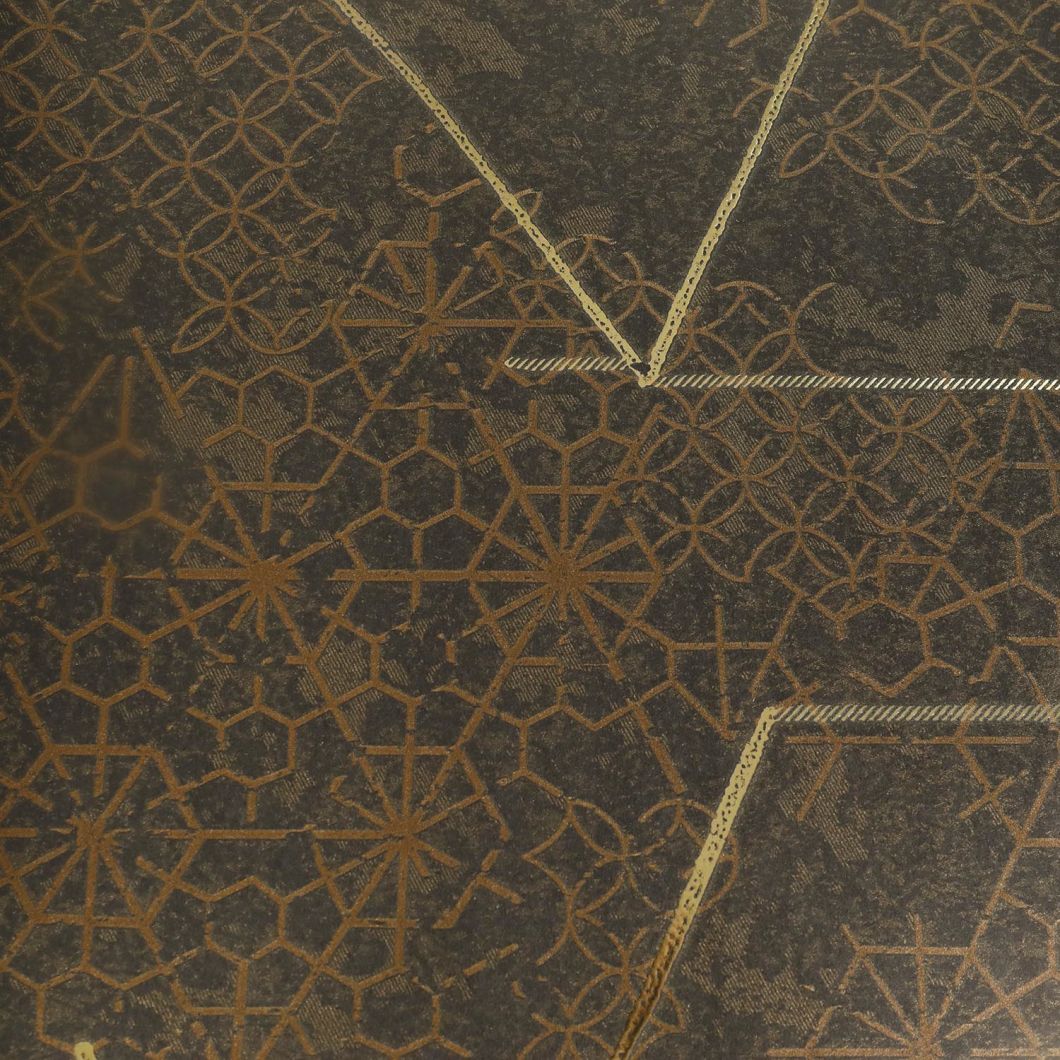 High Quality Wallpaper Hot Selling Gold Foil Non Woven for Home Decoration