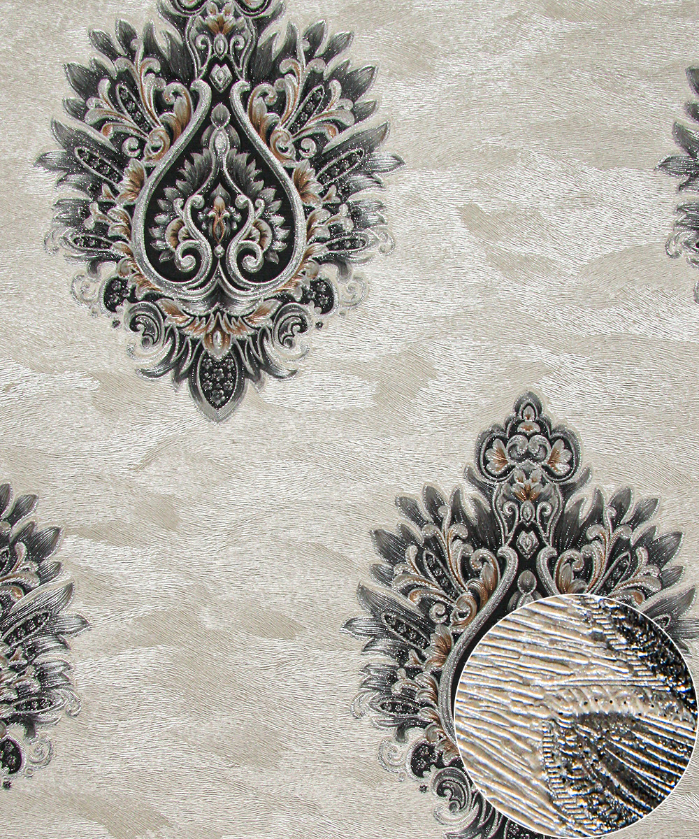 PVC Vinyl Wallpaper Modern 3D Design Waterproof Wallpaper for Home Decortion