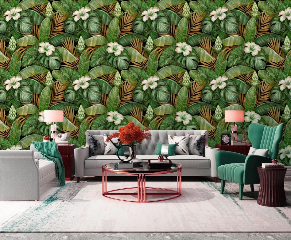 New Modern Classic PVC Decoration High Quality Wallpaper