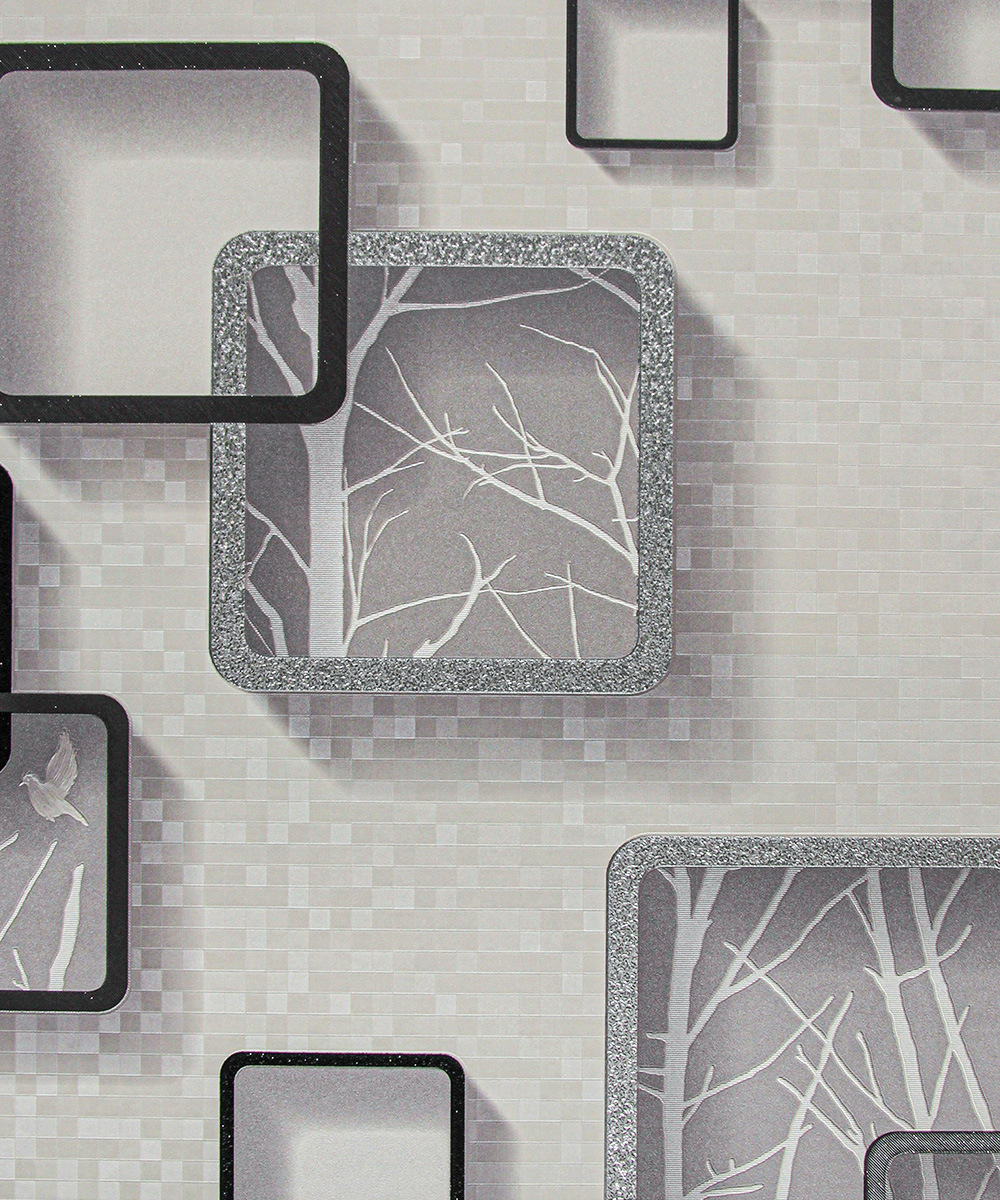 Vinyl Wall Paper Modern 3D Design PVC Waterproof Luxury Wallpaper for Home Decoration