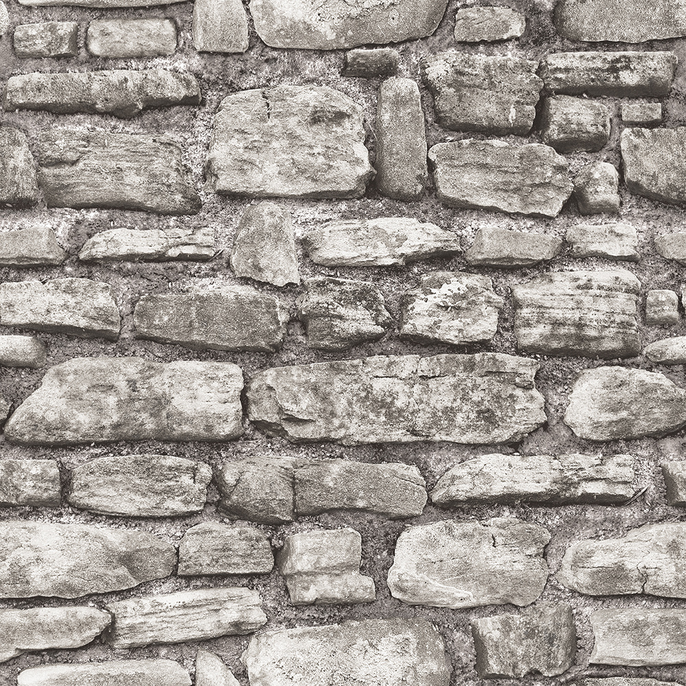 High Quality PVC Vinyl Wallpaper Modern Stone 3D Wall Paper