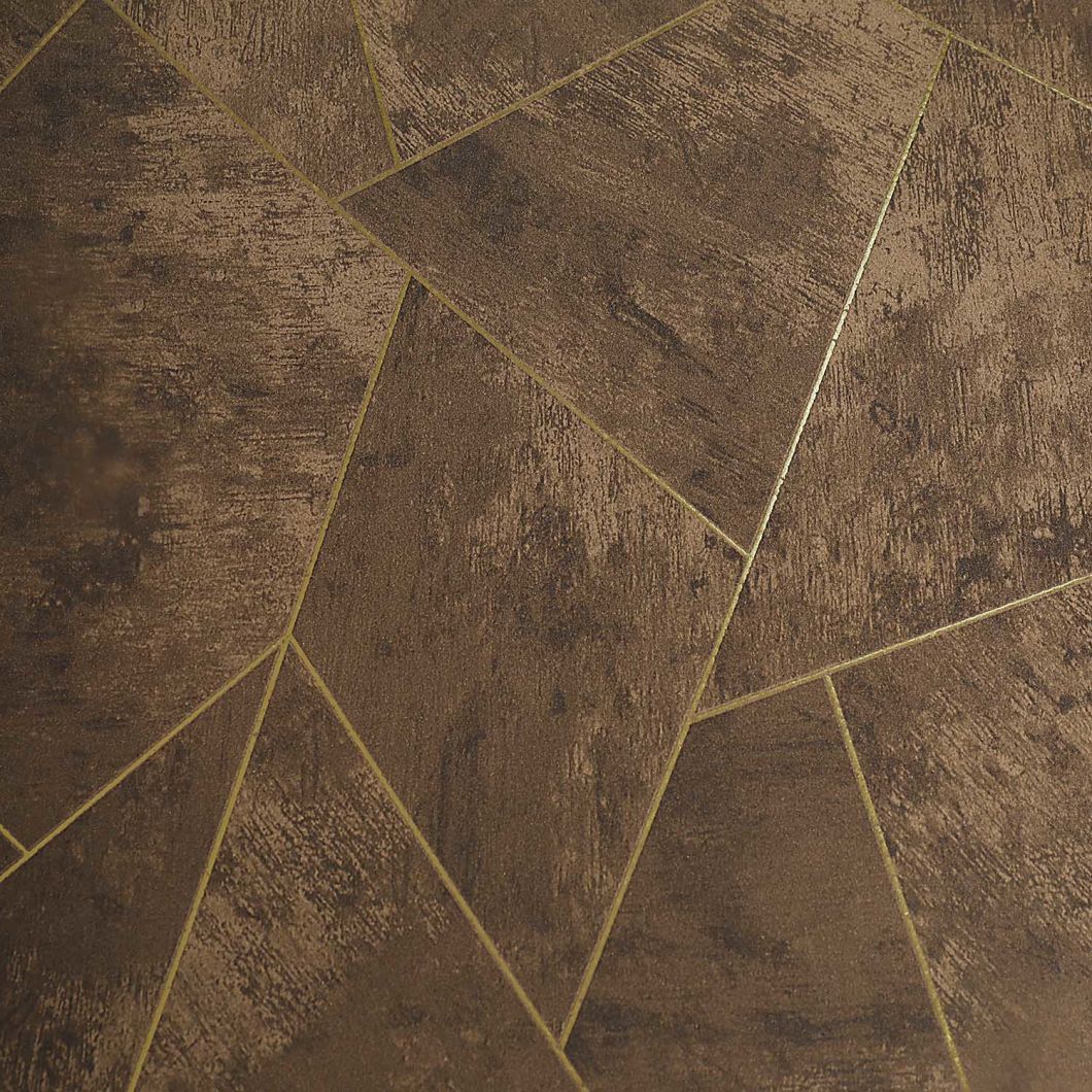 High Quality Wallpaper Hot Selling Gold Foil Non Woven for Home Decoration