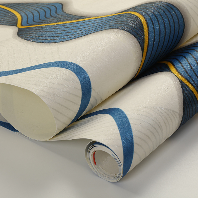 Waterproof Vinyl PVC Wallpaper 3D Modern Wall Paper for Home Decor