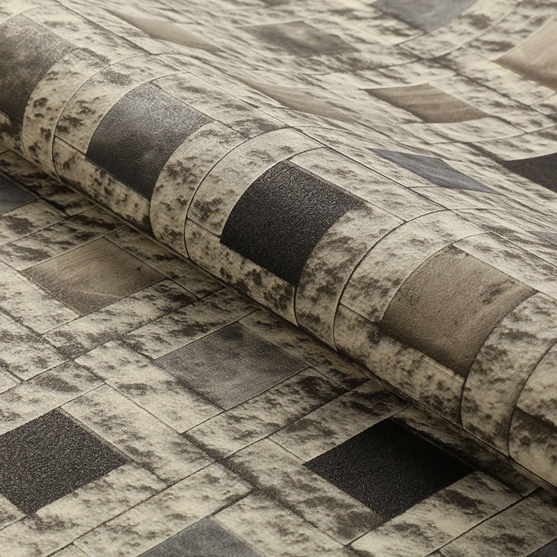 PVC Vinyl Wall Paper Waterproof Wallpaper 3D Modern Wall Covering for Home Decor