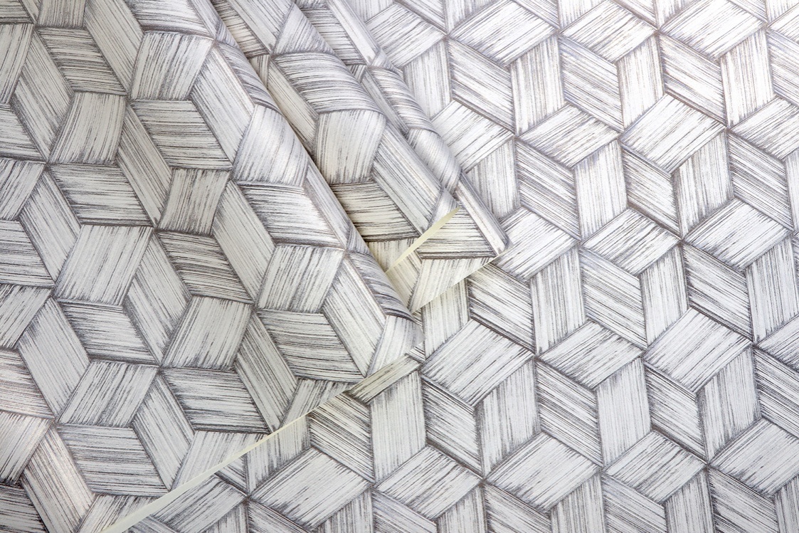 New PVC High Quality Wallpaper Modern Luxury 3D Design