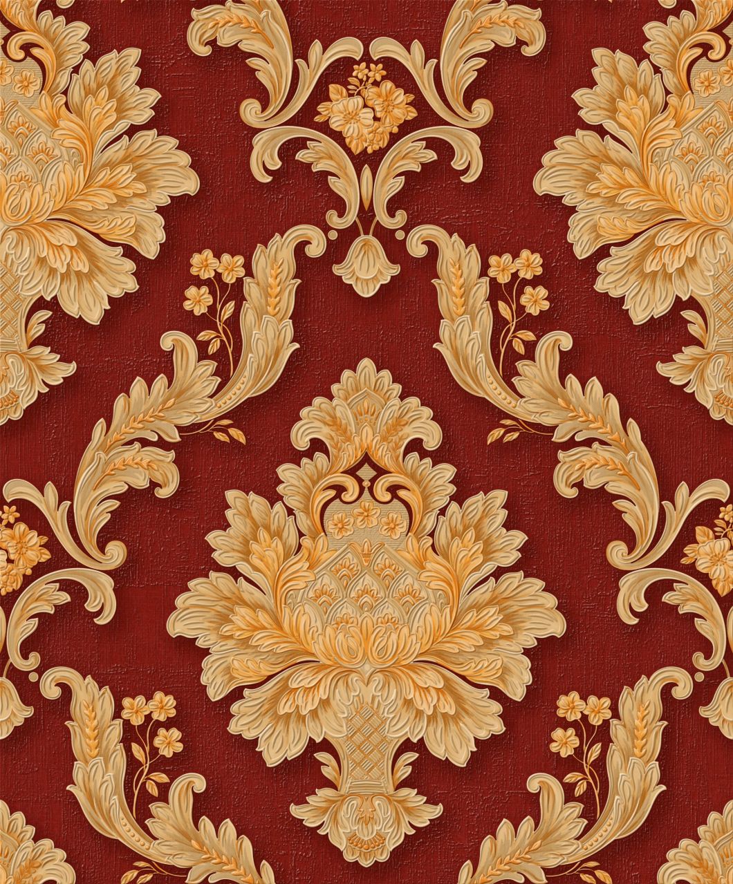 Vinyl PVC Wallpaper Hot Selling Luxury Wall Paper for Home Decor