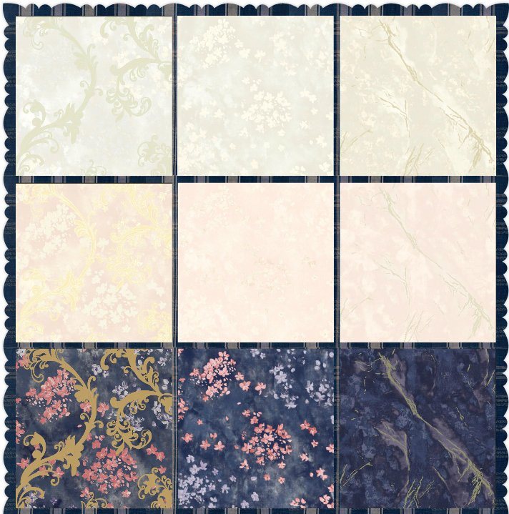 High Quality PVC Wallpaper Luxury Wall Paper for Living Room