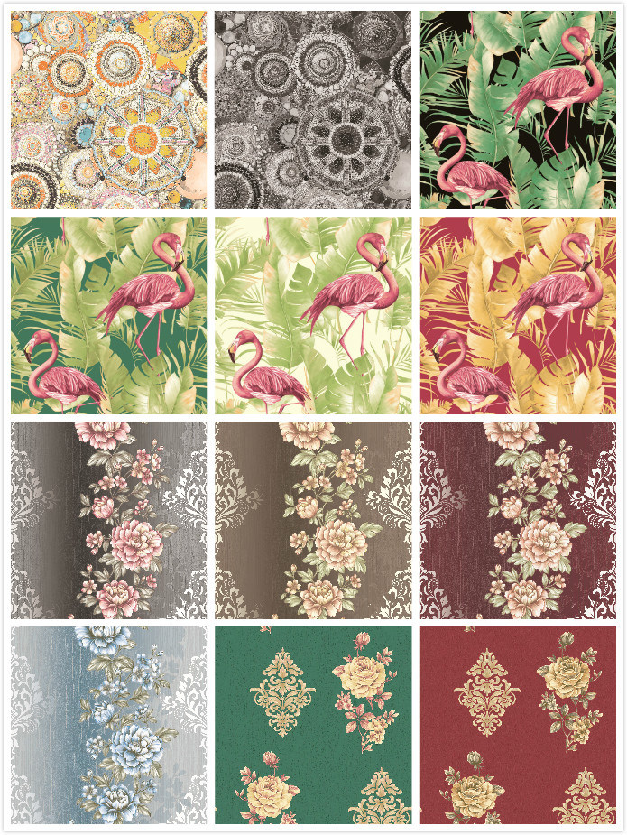 Waterproof Wall Paper 3D Wallpaper PVC Wallpaper for Home Decoration