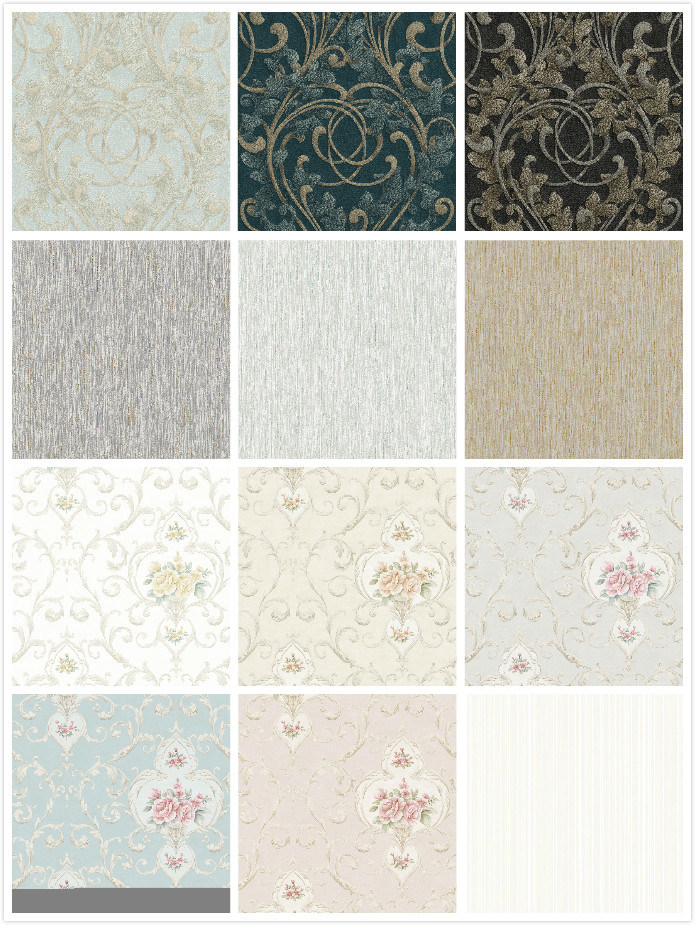 Non Woven Wallpaper Hot Selling Wall Paper for Home Decor