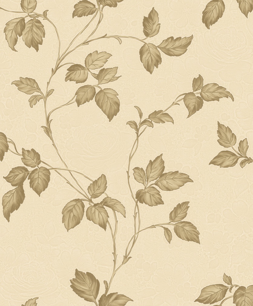2021 New PVC Italy Branches Leaves Design High Quality Wallpapers
