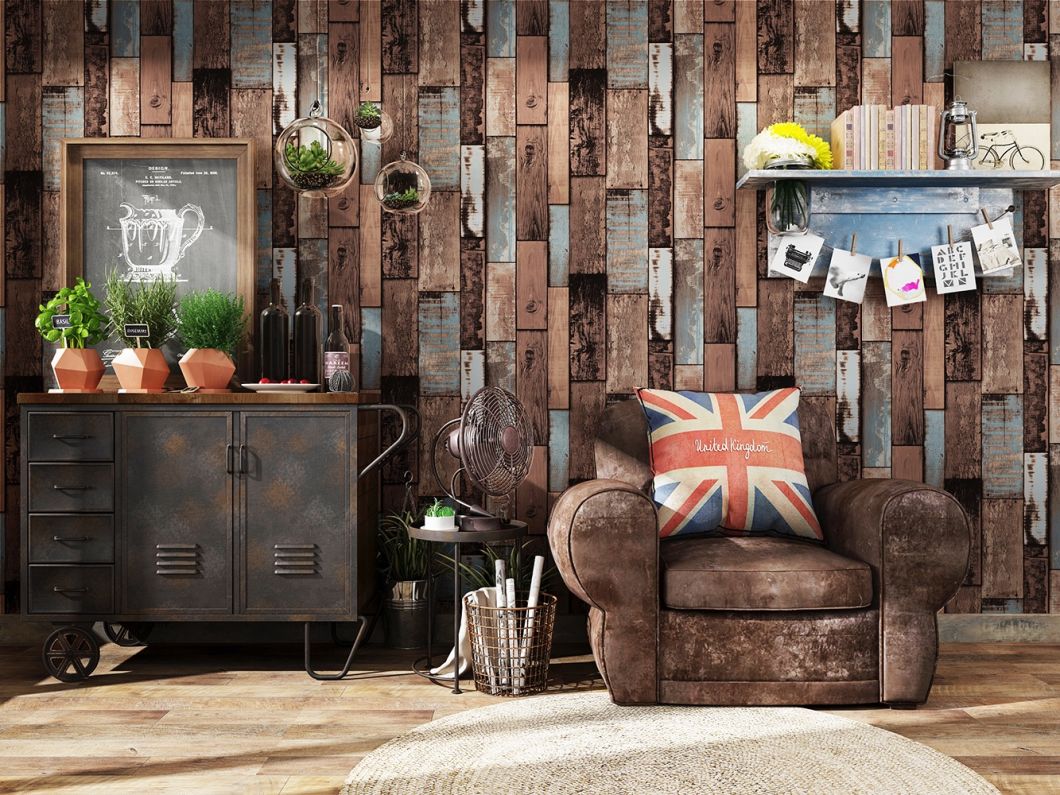 New PVC High Quality Wallpaper Modern Luxury Woolens Design
