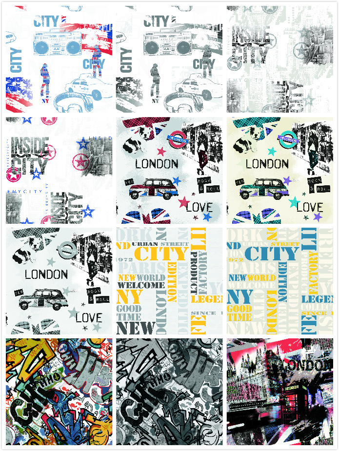 High Quality Wall Paper PVC Vinyl Wallpaper for Children Room