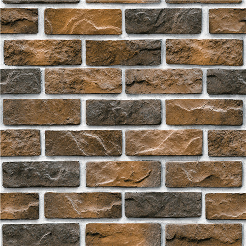 2021 New Design PVC Wallpaper Modern Design Burn Bricks Design